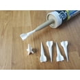 thumbnail image 2 of Clever Contraption Caulk Saver Rocket Plugs | Fits Most Standard Caulk Tubes | Reusable & Airtight Seal, 2 of 5