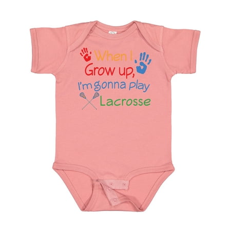 

Inktastic Lacrosse Baby Gift Baby Boy or Baby Girl Bodysuit