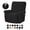 Black, variant on Recliner Chair Covers Recliner Covers Stretch Couch Cover Slipcovers 4 Piece Furniture Protector with Elastic Bottom for Dog,Kids