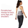 thumbnail image 5 of Sunbeam GoHeat Cordless Sunbeam Heating Pad for Back, Knee, and Shoulder Pain Relief and Standard Charger, Slate Gray, 5 of 7
