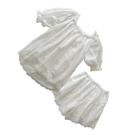 

Sleepwear Set Women s Pajama Long-lasting Washable Cute Looking Home Accessories Household Clothes Breathable Sleep Clothing