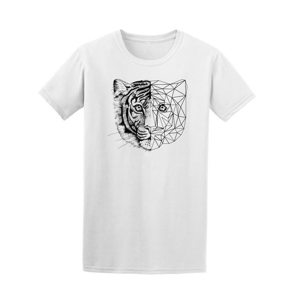 Polygonal Tiger Tee. Men's -Image by Shutterstock