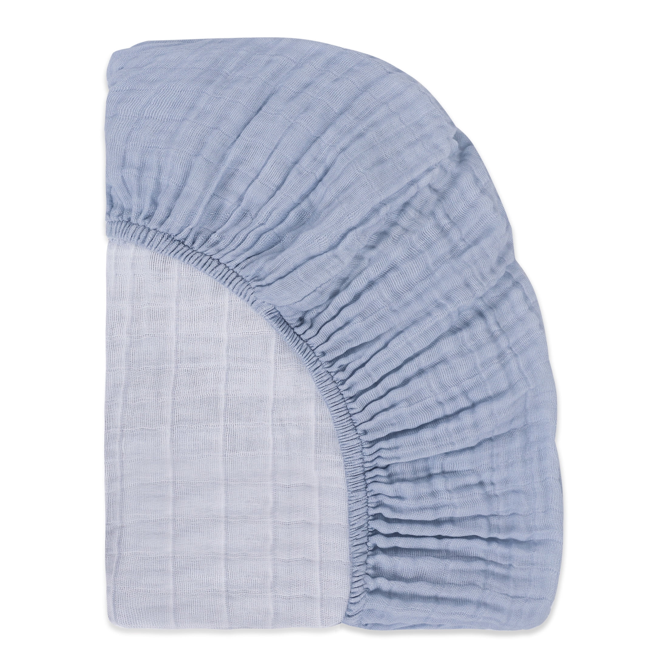 Babyletto All-Stages Midi Crib Sheet in GOTS Certified Organic Muslin Cotton