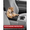 thumbnail image 3 of KBH Center Console Cover for 2004-2010 Ford F150 Accessories, Washable Fabric Arm Rest Protector Covering for Car, Black(Fits Jump Seat Console Only), 3 of 8