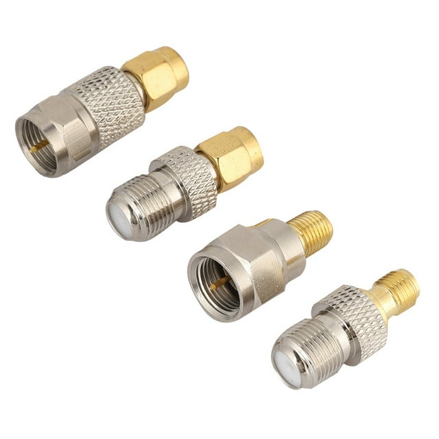 F To SMA Adapter Converter Adapter SMA Adapter For Antennas Scanners Coaxial Cables Dab Antenna Adapters