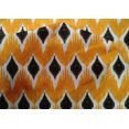 thumbnail image 4 of oneOone Cotton Silk Fabric Geometric Ikat Printed Fabric 1 Yard 42 Inch Wide, 4 of 4