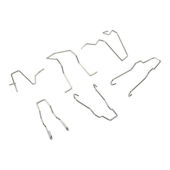 6/9/12X Bulb Retaining Spring Clamp Lamp Fixing Spring Clip H1 H3 H4 H7 Headlight Buckle Headlight Bulb Retaining Clip Holder