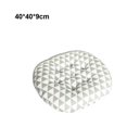 thumbnail image 2 of Kearding Cojín trasero y cómodo para silla de oficina, cojín para sentarse, cojín para silla, almohada para el suelo, almohadilla multiusos Decoración del hogar Gris 40cm*40cm*9cm, 2 of 6