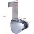 thumbnail image 2 of Bidet Sprayer Holder ，Stainless Steel Shower Holder，Wall Mounted Water Tank Hook for Hand Shower, Sprayer, 2 of 5