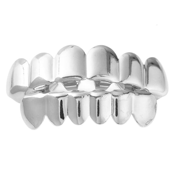 Giaone Hip Hop Grillzs Set for Parties and Festivals Removable Fashion Jewelry