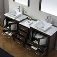 thumbnail image 3 of Virtu Dior 78 in. Double Bathroom Vanity Set, 3 of 11