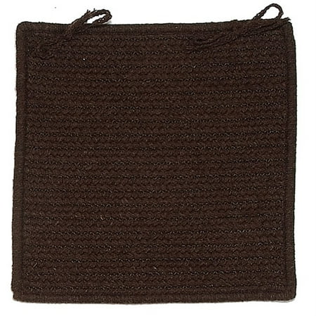 

CY64A015X015S Courtyard - Cocoa Chair Pad Set (4) Chair Pad 75% Polypropylene/25% Wool - Chair Pad.
