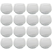 6 Glass Bubble Bowl Decoration by Ashland - Candlelight Bowl for Weddings, Birthdays, Parties - Bulk 12 Pack