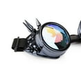 thumbnail image 6 of SAYFUT Vintage Steam puSAYFUT Victorian Style Goggles Rainbow Kaleidoscope Goth Cosplay Party Sunglasses, 6 of 8