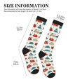 thumbnail image 2 of Lsque Artoon Car Pattern Sport Compression Socks for Men & Women 15-20 mmHg Knee High Nurse Pregnant Running Medical and Travel Athletic, 2 of 6