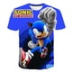 thumbnail image 3 of Sonic The Hedgehog Anime Harajuku 3D Camiseta con impresión digital Camisetas de verano para hombre y mujer Disfraces de cosplay para niños Camisetas Tops, 3 of 5