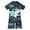 Dark Green-a, variant on ibiyuan Kids Swimsuits Boys 4T Boys And Girls Swimsuits Two Piece Rash Guard Set Short Sleeve Bathing Suit Liner Swimwear With Sun Proection,4-5 Years