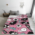 thumbnail image 4 of Badtz Maru Fleece Blanket Super Soft Cozy Throw Blanket 80"X60", Lightweight Fuzzy Comfy Flannel Blanket Warm Plush Throw Blankets For Couch, Sofa, Bed, 4 of 8