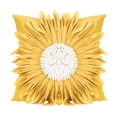 thumbnail image 2 of Funda de cojín con diseño de girasol, suave y decorativa, para el hogar Amarillo, 2 of 9