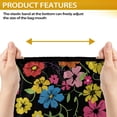 thumbnail image 7 of Yuyamidu Colorful Flower Electric Tongue Jack Cover for Travel Trailer RV Jack Head Protective Cover Foldable RV Electric Jack Cover Universal Camper Jack Protector, 7 of 7