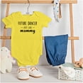 thumbnail image 3 of Cute Future Dancer Like Mommy Bodysuit Jumper Girls Infant Baby Brisco Brands 12M, 3 of 6