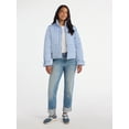 thumbnail image 2 of Time and Tru Women's and Women’s Plus Mixed Media Puffer Jacket, Sizes XS-2X, 2 of 6