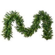 Angle View: Vickerman 9' x 14" Cashmere Garland 240 Tips - A118313