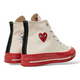 thumbnail image 2 of TENIS CHUK 70 CDG HI BEIGE/ROJO 22CM, 2 of 5
