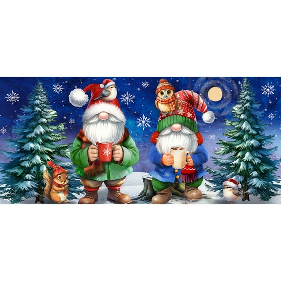 Briarwood Lane Warm Wishes Gnomes Mini Mat