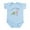 Sky Blue, variant on CafePress - Little Brother Big Sister Matching Shirts Infant B - Baby Light Bodysuit, Size Newborn - 24 Months