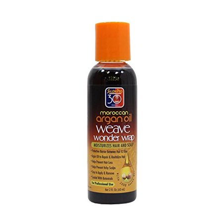 Salon Pro 30 Sec Moroccan Argan Oil Weave Wonder Wrap Moisturizes