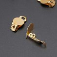 thumbnail image 3 of 50Pcs Flat Tray Earring Clip Round Flat Tray Earring Clip for Jewelry Making, 3 of 5