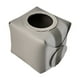 thumbnail image 2 of Organizador de cubierta de caja de pañuelos de cuero PU | Soporte para pañuelos faciales | Soporte para teléfono celular | Almacenamiento impermeable para cocina, baño, dormitorio | Material, 2 of 6
