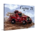 thumbnail image 2 of Marmont Hill "Fire Engine" by Reesa Qualia Painting Print on Wrapped Canvas, 2 of 5