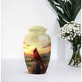 thumbnail image 3 of Cardinal Bird Urns for Human Ashes Adult, Cremation Funeral Urn for Female - Memorial Decorative Urn - Ashes Urns Keepsake - 3inch 4pcs Small & 10inch 1pcs Large Size Combo- Pack of 5, 3 of 7