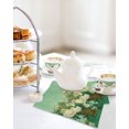 thumbnail image 3 of Botanical Flowers Kitchen Dish Towels for Drying Dishes Set of 2, Farmhouse Blossom Vase Floral Branches Waffle Weave Microfiber Hand Tea Bathroom Towels Quick Dry & Absorbent Towel 12x12, 3 of 7
