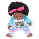 thumbnail image 3 of Muñeca de niña negra Jadeshay 12 pulgadas Vinilo Diseño aerodinámico, 3 of 14