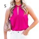 thumbnail image 2 of Blusa Sin mangas Minnieouse Mujer Cuello anudado Blanco S, 2 of 5