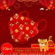 thumbnail image 2 of Máscara de Año Nuevo Fuxing Gaozhao estilo infantil 2022 KF94 ANGGREK Otros, 2 of 8