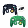 thumbnail image 1 of Manettes Filaires Gamecube pour Console Nintendo Wii Game Cube Switch 2 Pcs, 1 of 4