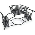 thumbnail image 3 of Sorbus Organizador de Utensilios para Buffet Incluye Servilletas, Utensilios y Portaplatos. Apilable y Desmontable. Ideal para Entretenimiento, Buffet, Cocina, Comidas, Picnics, Etc. (Negro)., 3 of 8