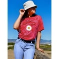 thumbnail image 2 of Give This World Good Energy Tie Dye Crystal Women -Image by Shutterstock, Female Large, 2 of 4