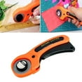 thumbnail image 2 of Rotary Cutter, Easy Blade Change, Comfortable Handle, Titanium Coating, Orange, 2 of 5