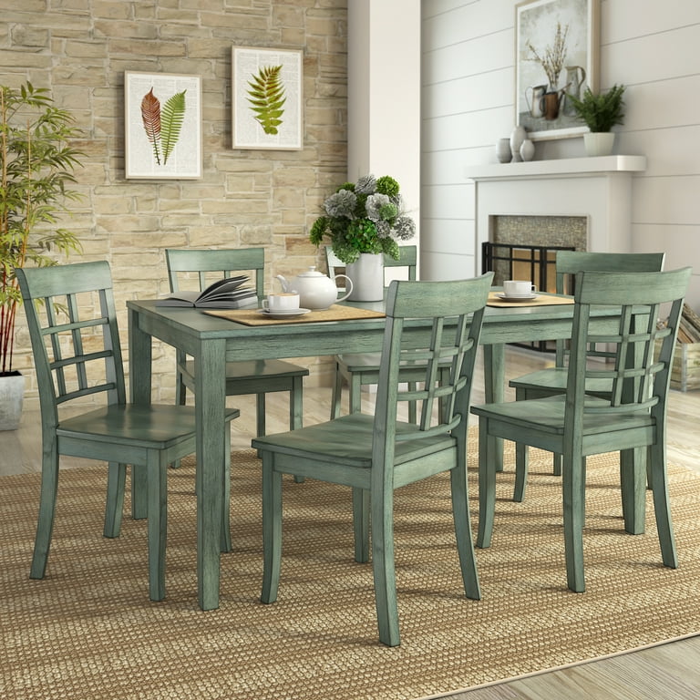 Green on sale kitchen table