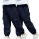 thumbnail image 1 of Odeerbi 2-14 Años Boys 2 Pcs Pantalones de Carga Pantalones Jogger Pantalones Spring Summer Color Sólido Pantalones de Trabajo Informal Con Bolsillo, 1 of 8