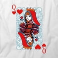thumbnail image 2 of Queen T-Shirt | Cute Romantic White Tee Gift, 2 of 5