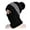 A Black, variant on GRNSHTS Women Winter Beanie Hats One-Piece Fleece Lined Knit Balaclavas Mask Set Skull Neck Circle Scarf Ski Snow Hat Cap with Pompom (A Black)