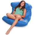 thumbnail image 5 of Posh Creations Laguna Lounger Bean Bag Chair, Kids, 3 ft, Royal Blue, 5 of 6