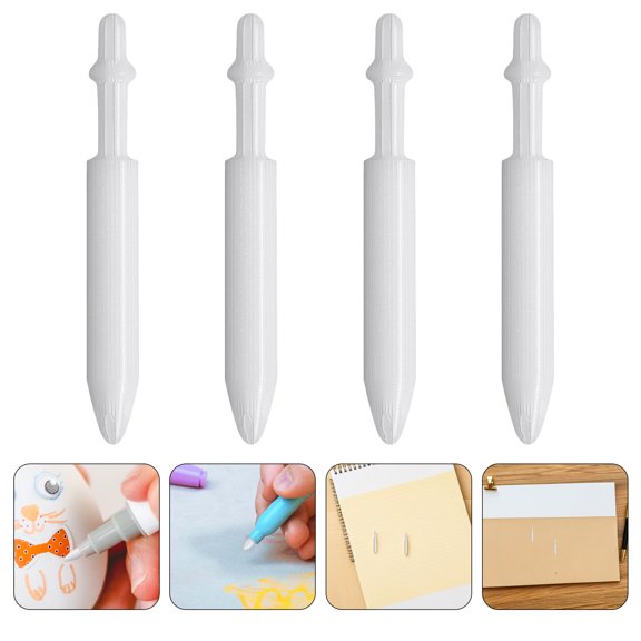 ETEREAUTY White Acrylic Paint Marker Nibs Refillable Tips for Home Use, 35 Pieces Set