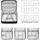 thumbnail image 5 of Portable Electronic Organizer Travel Accessories Cable Bag Universal Cord Storage Case Car, 5 of 5